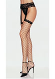 Lycra Fence Net Lace Top Stockings - Ref LA1769