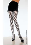 Checkerboard pantyhose - Ref LA7127