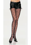 Spiderweb Sheer Pantyhose - Ref LA7502