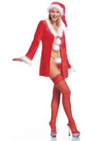 Mrs Claus Costume - Ref LA8095