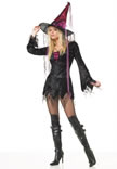 Lace And Velvet Witch Costume - Ref LA83070