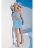 Front Cut Out Tube Dress - Ref LA8409